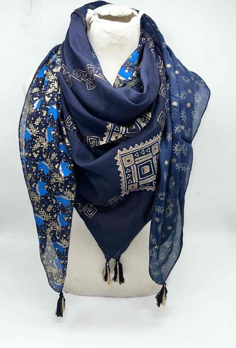 VC1 großes Quadrat 4 in 1 blau