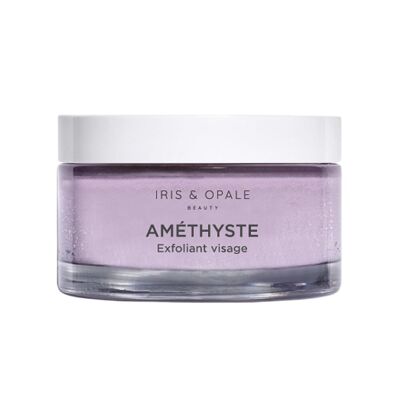 Amethyst face scrub