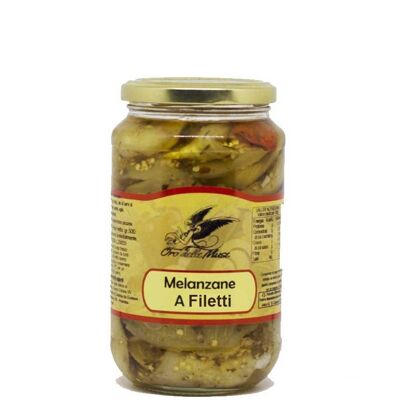 Calabrian aubergine fillets - Made in Italy