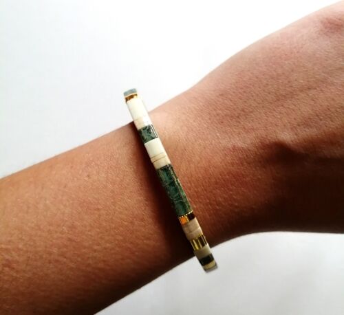 Bracelet Tila vert Picasso