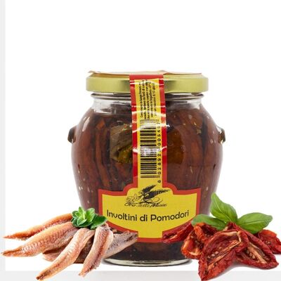 Dried tomato rolls with Calabrian anchovies 314 ml
