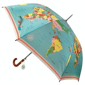 Parapluie adulte - Mappemonde 1