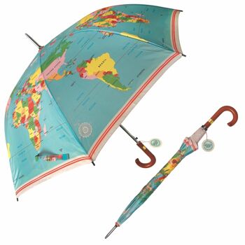Parapluie adulte - Mappemonde 3