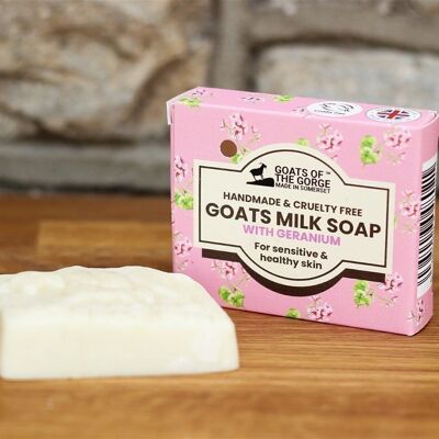 Goats Milk Soap Geranium