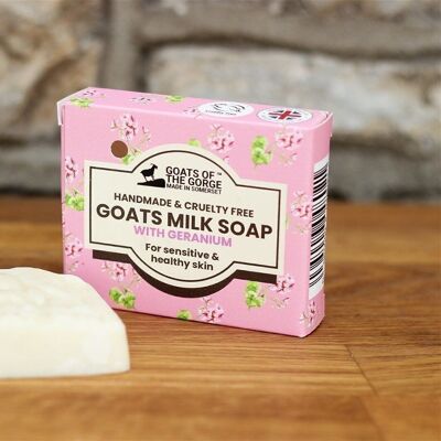 Goats Milk Soap Geranium