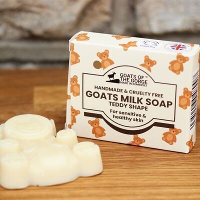 Goats Milk Soap Teddy Shape