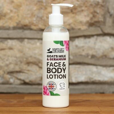 Goats Milk Lotion Geranium 250ml