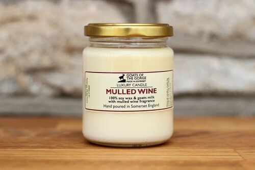 Goats Milk Mulled Wine Candle