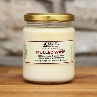 Goats Milk Mulled Wine Candle