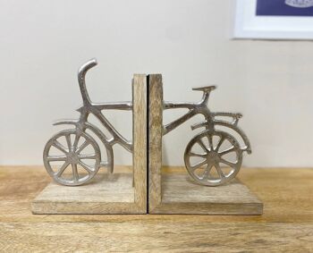 Ensemble de deux serre-livres pour vélo 2