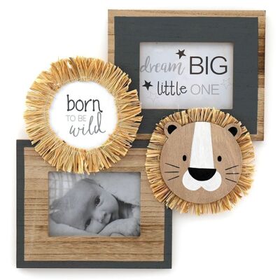 Double Lion Photograph Frame