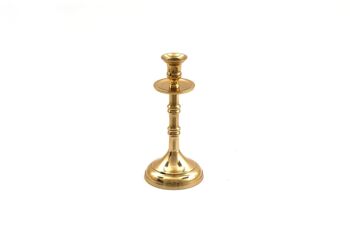 Bougeoir de Table en Métal Laiton 22cm 1