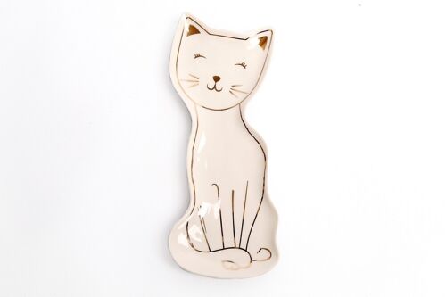 Ceramic Cat Spoon Rest 22cm