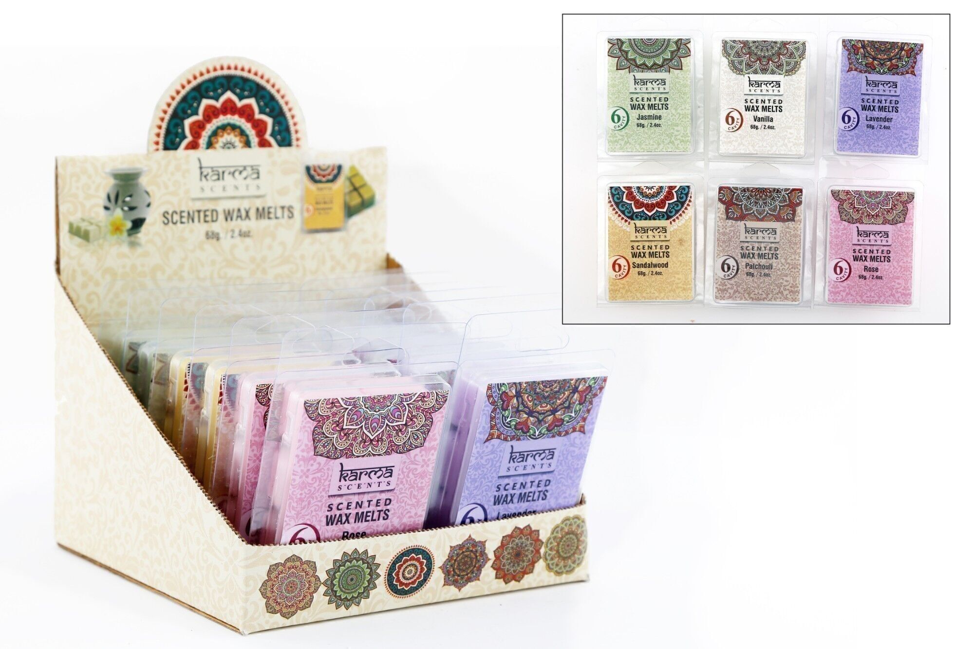 Karma Wax Melts Set di sei