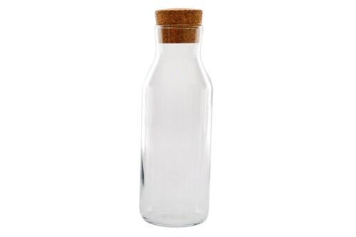Glass Canister With Cork Stopper 30cm