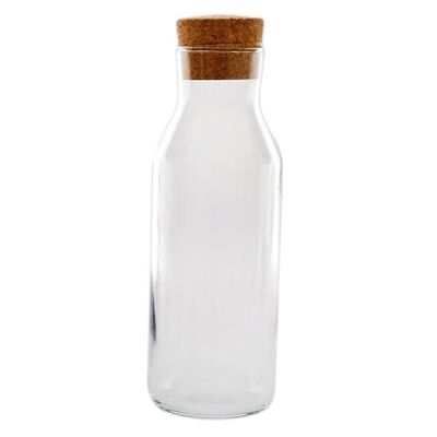 Glass Canister With Cork Stopper 30cm