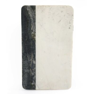 White & Grey Marble Chopping Board 40cm