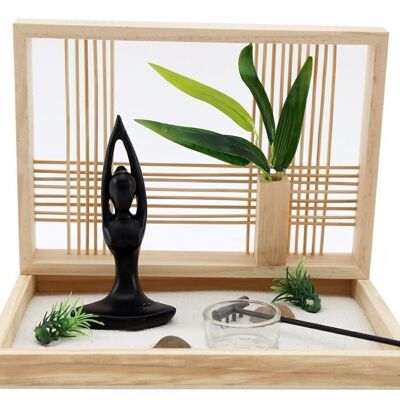 Yoga Woman Zen Garden