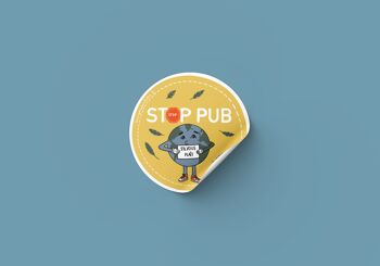 Sticker_Stop Pub_ Ma terre 1