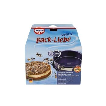 Moule à manqué à charnière 26 cm Dr.Oetker Back Liebe 3