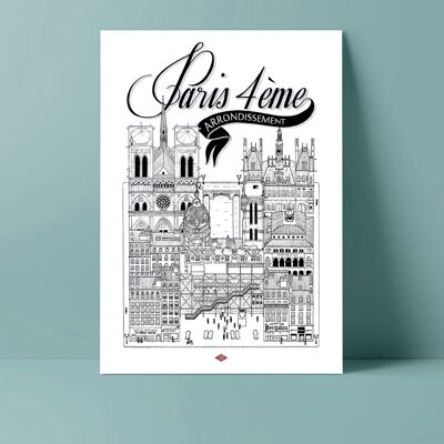 Affiche Paris IV