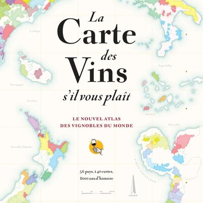Livre original - La carte des vins SVP - Nouvelle édition augmentée - Édition Marabout