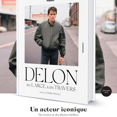 Original book - Delon - Wide and across - Marabout Edition