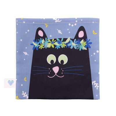 Borsa dell'acqua calda secca Moon the Dreamer in cotone biologico - semi di lino