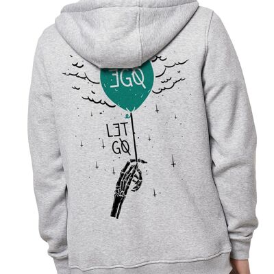 Unisex Zip Hoodie DE L3TG0