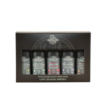 The Lost Distillery Company Discovery Coffret Cadeau Whisky 5x5cl, 43% 5