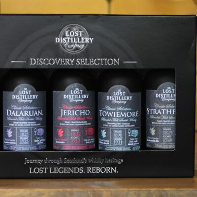 The Lost Distillery Company Discovery Whisky Geschenkpackung 5x5cl, 43%