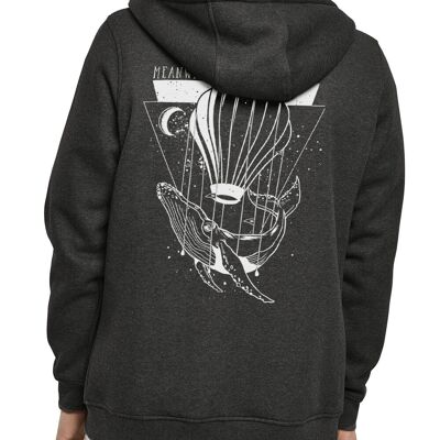 Unisex zip hoodie DE SPACEAN