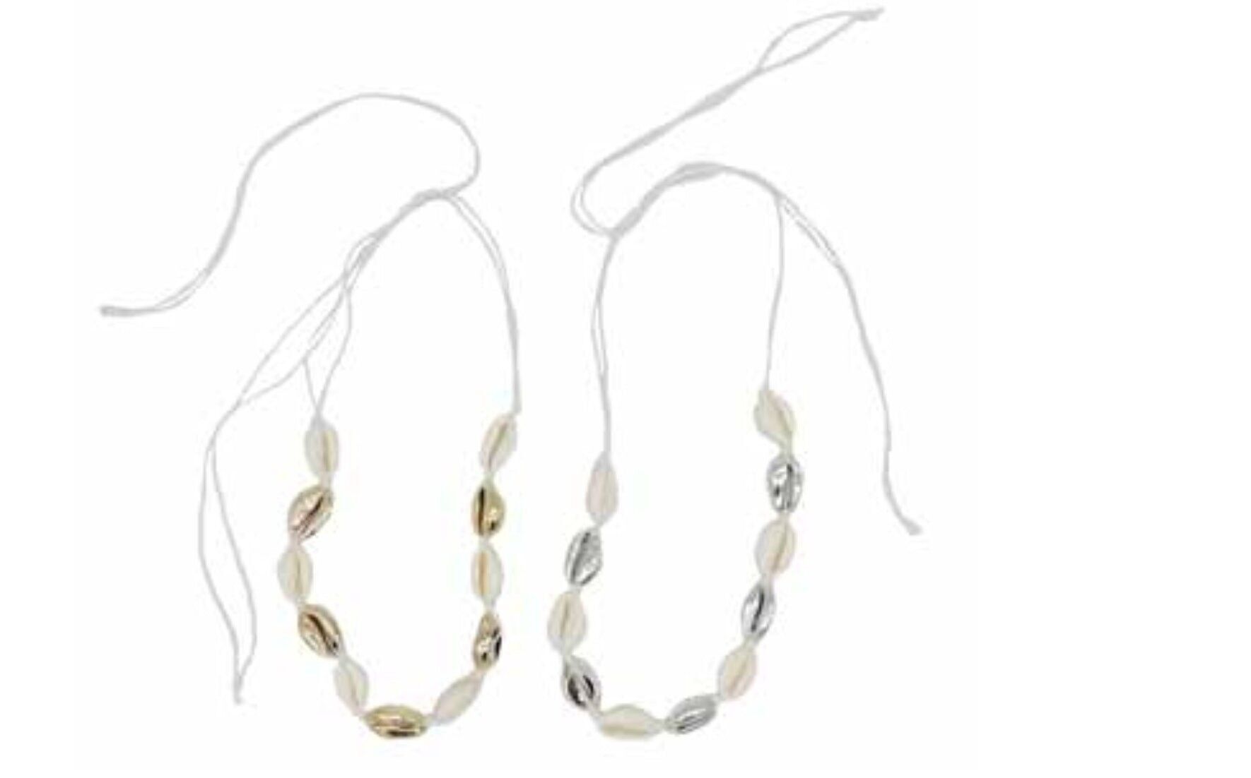 Lotto 35 Collane Cauri in Oro e Argento