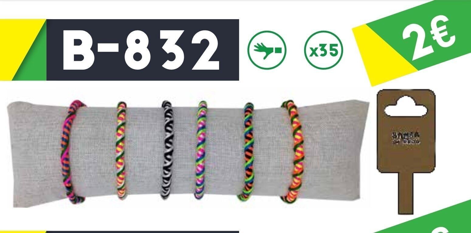 Los 35 geflochtene brasilianische Armbänder