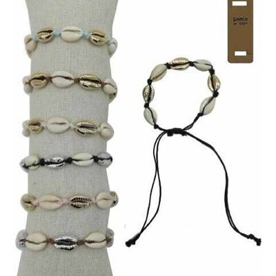 Silver and Gold Cauri Ankle Braces - Pack of 35