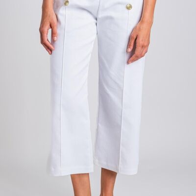 THEPORCH WHITE TROUSERS