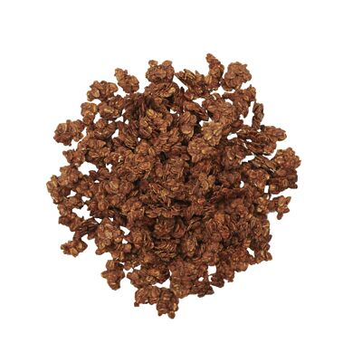 Organic granola coated with chocolate bulk bag 4kg