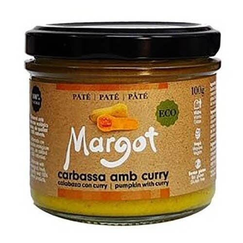 Paté de calabaza y curry Ecológico Bio Gourmet, Margot.