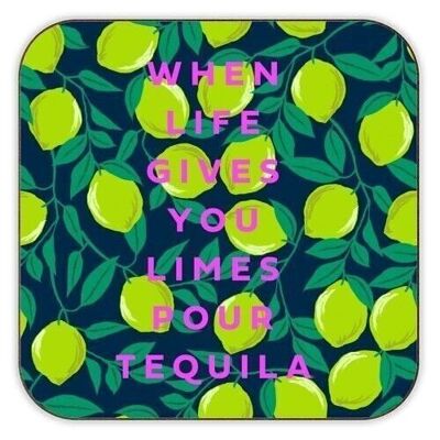 Coasters 'TEQUILA AND LIME'