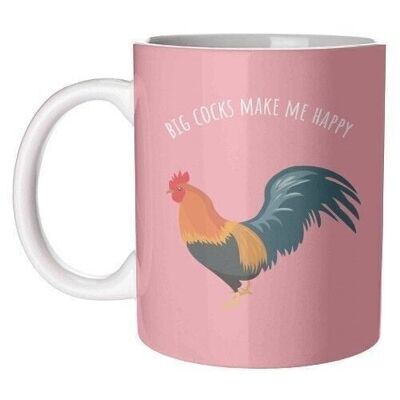 Mugs 'Big Cocks Make Me Happy'