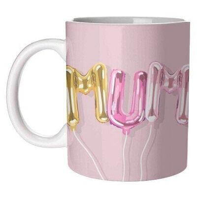 Mugs 'Illustration ballon hélium maman'