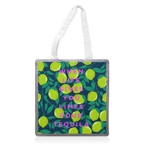 Tote bags 'TEQUILA AND LIME'