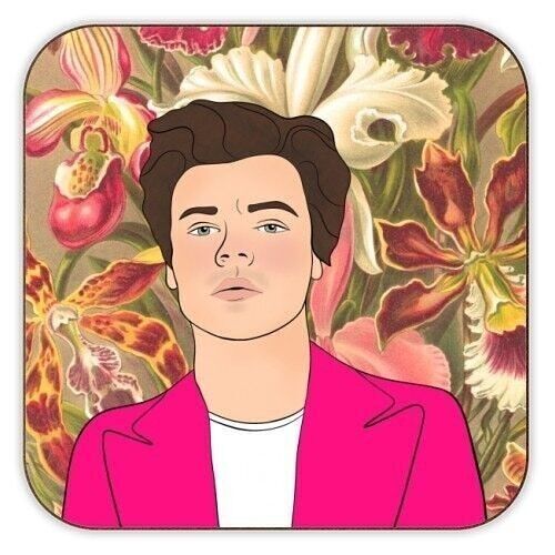 Coasters 'Floral Harry' by Eloise Davey