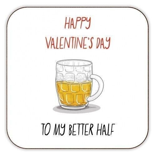 Coasters 'Happy Valentine's Day To My Be