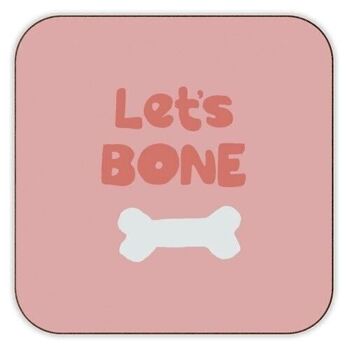 Dessous de verre 'Let's Bone' par Giddy Kipper 1