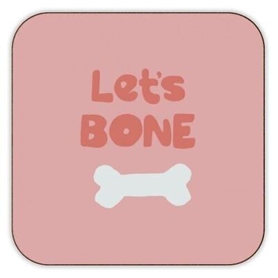 Sottobicchieri 'Let's Bone' di Giddy Kipper