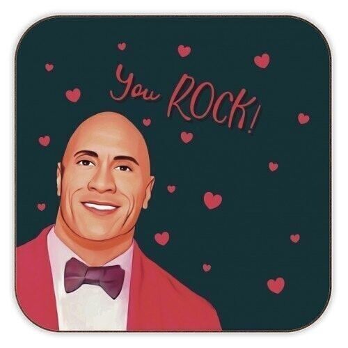 Coasters 'You Rock Valentine's Day'