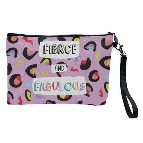 Cosmetic Bag 'Fierce & Fabulous Colour'