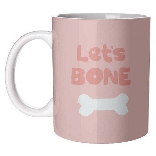 Mugs 'Let's Bone' by Giddy Kipper