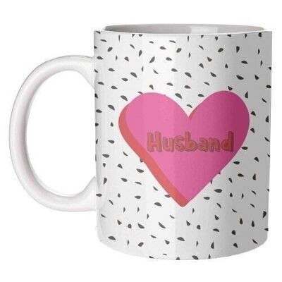 Tassen 'Love Heart Husband'